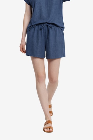 No Matter What Loose fit Trousers in Blue: front