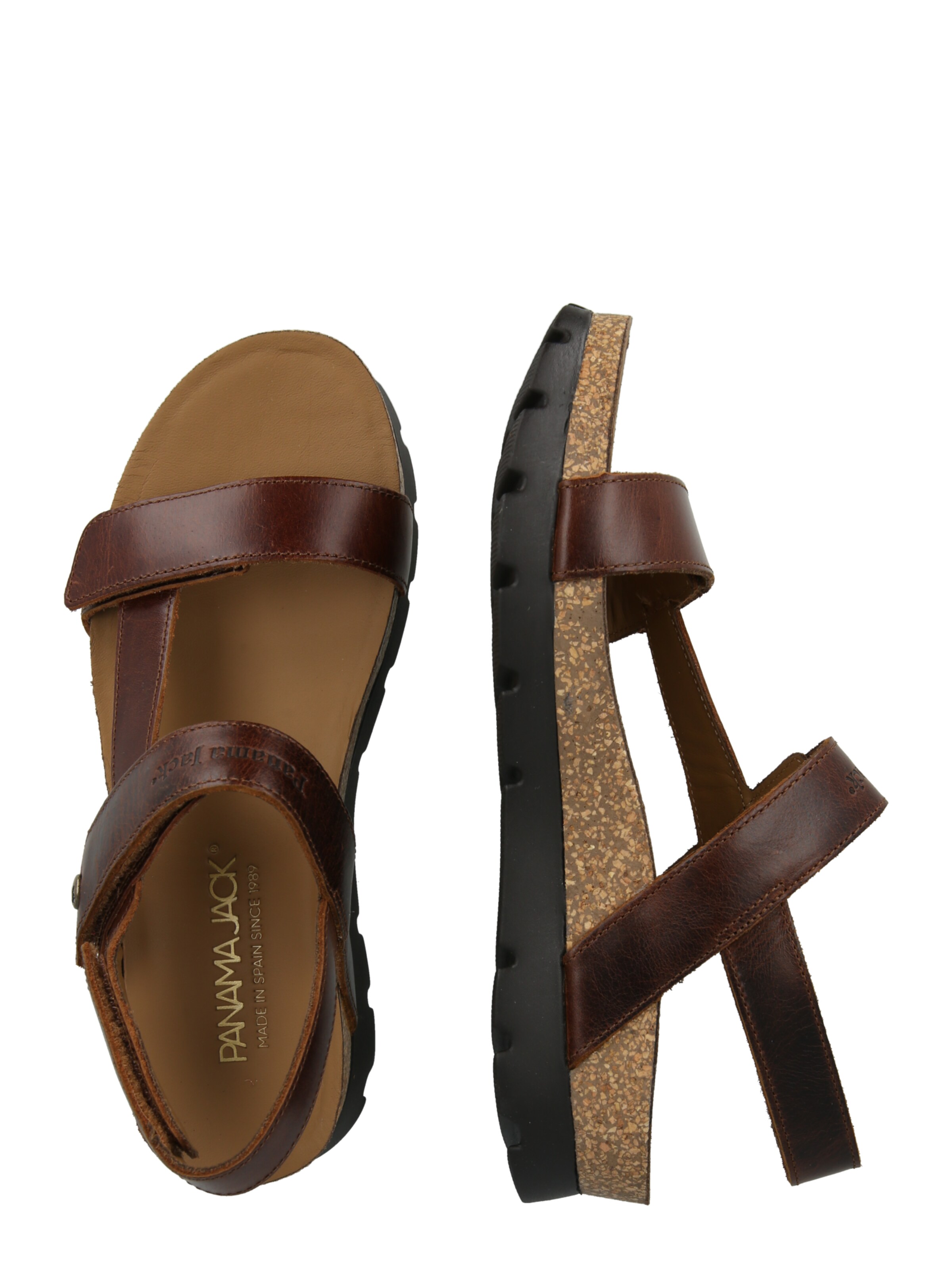 PANAMA JACK Сандали с каишка 'Selma Clay B1' в кафяво