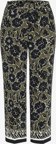 Cambio Wide leg Pants in Green: front