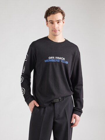 juoda JACK & JONES Marškinėliai 'JCOREFLEX': priekis