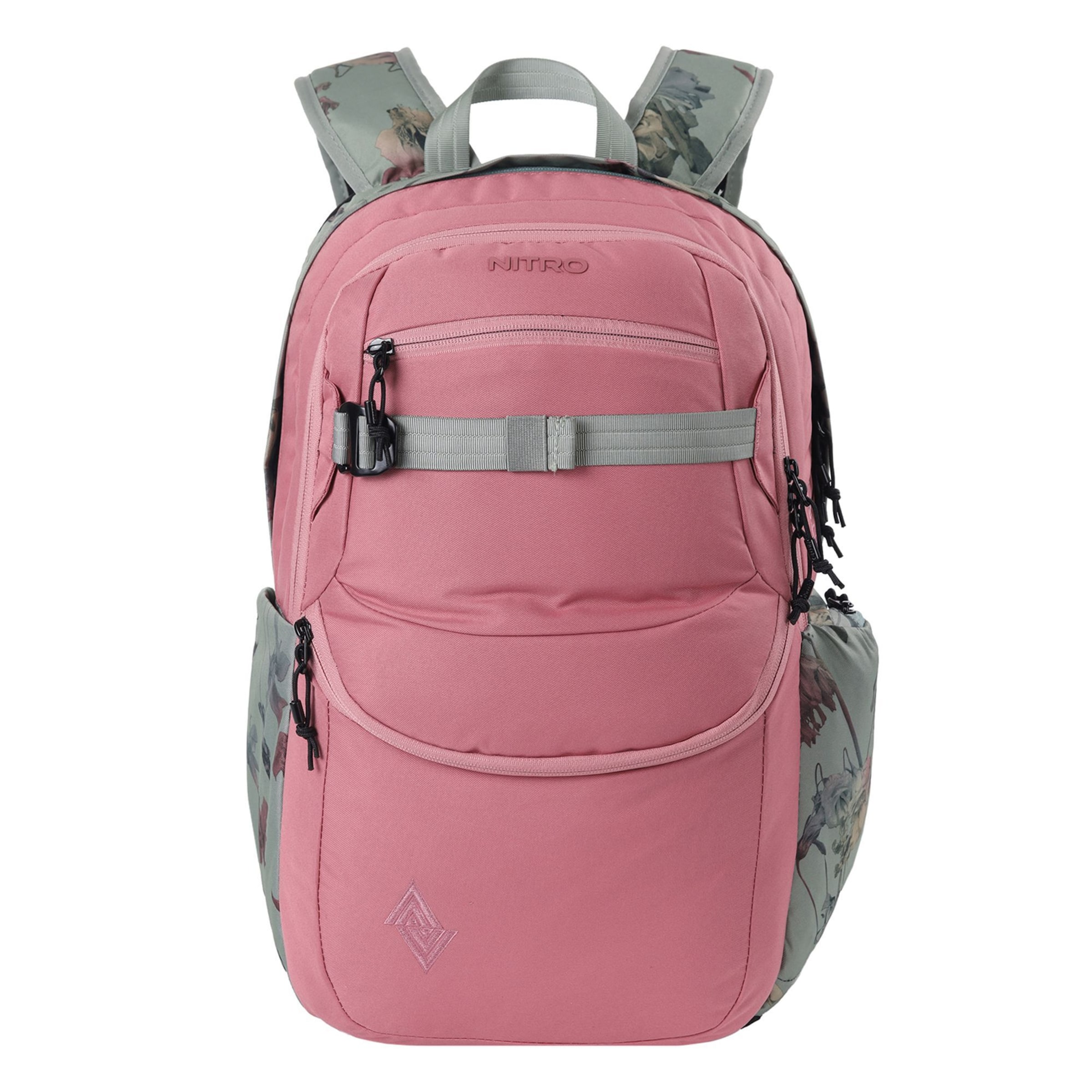 NitroBags Backpack 'Future' in Pink: front