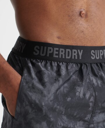Superdry Workout Pants 'Run Track' in Black