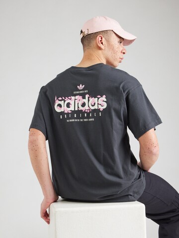 ADIDAS ORIGINALS Футболка в Серый: спереди