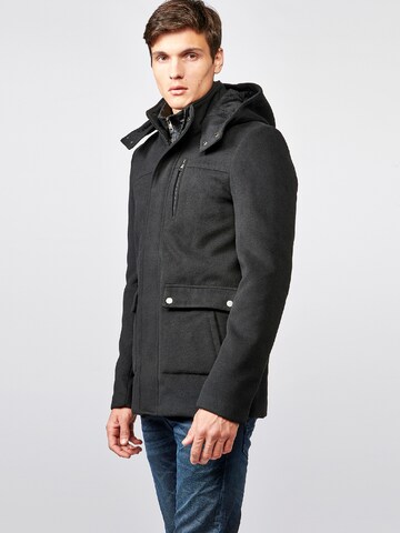 Manteau mi-saison KOROSHI en noir