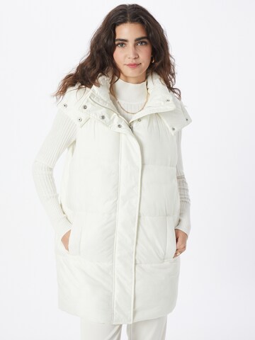 Gilet 'DEMY' di ONLY in bianco: frontale