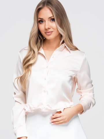 Bluză de la Ombre pe bej: față