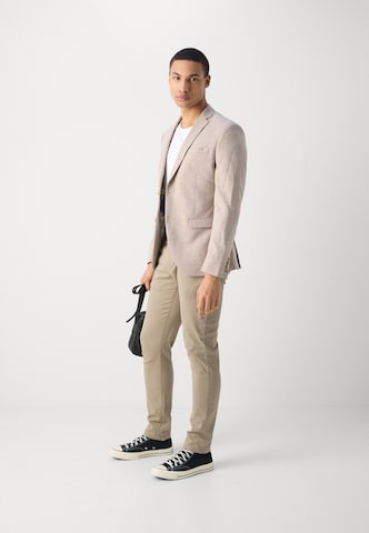Lindbergh Slimfit Hose 'Classic' in Beige