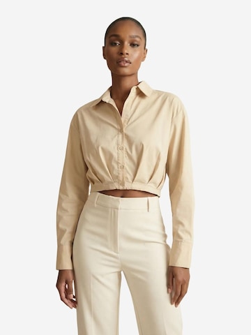 My fashion Blouse in Beige: front