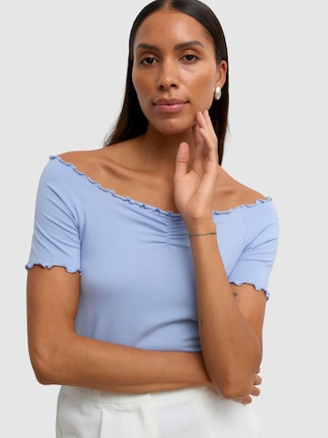 Gilet '10342729' VERO MODA en bleu : devant