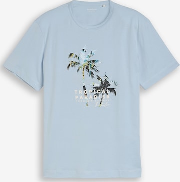 T-Shirt TOM TAILOR en bleu : devant