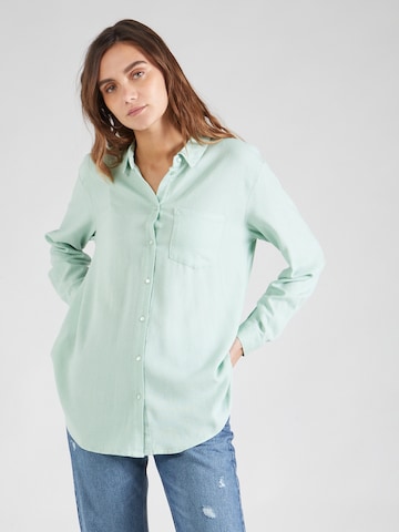 VERO MODA Bluse 'MYMILO' i grøn: forside