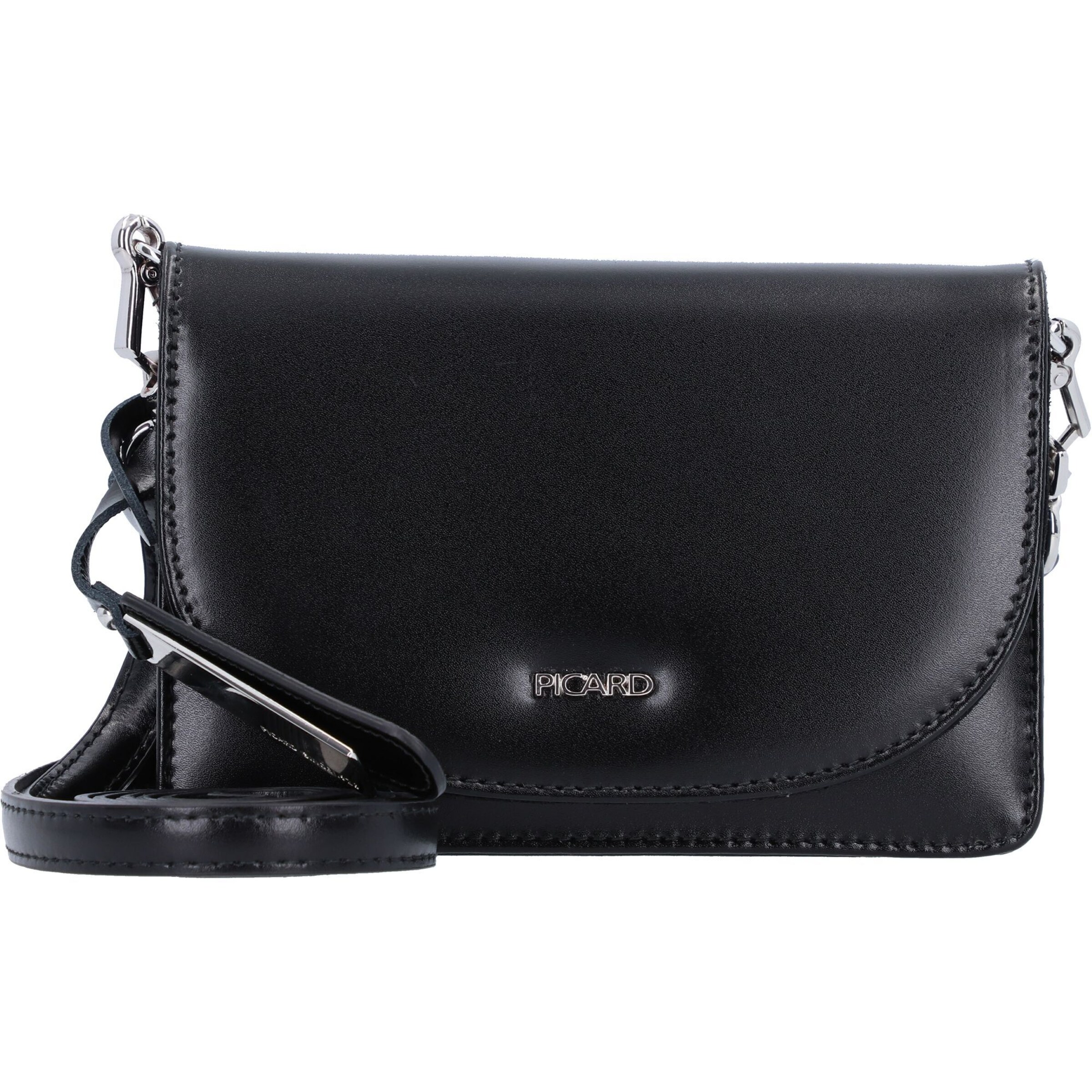 Picard Schoudertas 'Berlin' in Zwart: voorkant