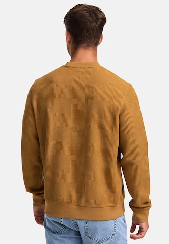 INDICODE JEANS Sweatshirt ' Jago ' in Brown