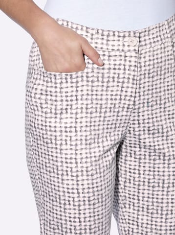 heine Regular Broek in Grijs