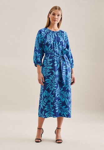 Robe 'Schwarze Rose' SEIDENSTICKER en bleu : devant