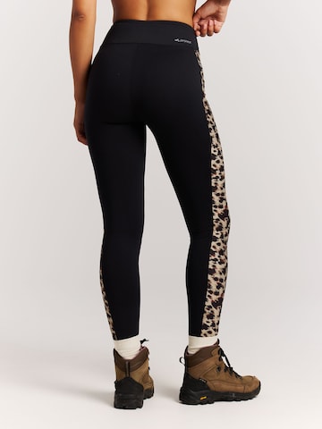PROTEST Slimfit Sporthose 'PRTAbsorb'‌‌‌‌‌‌ in Braun
