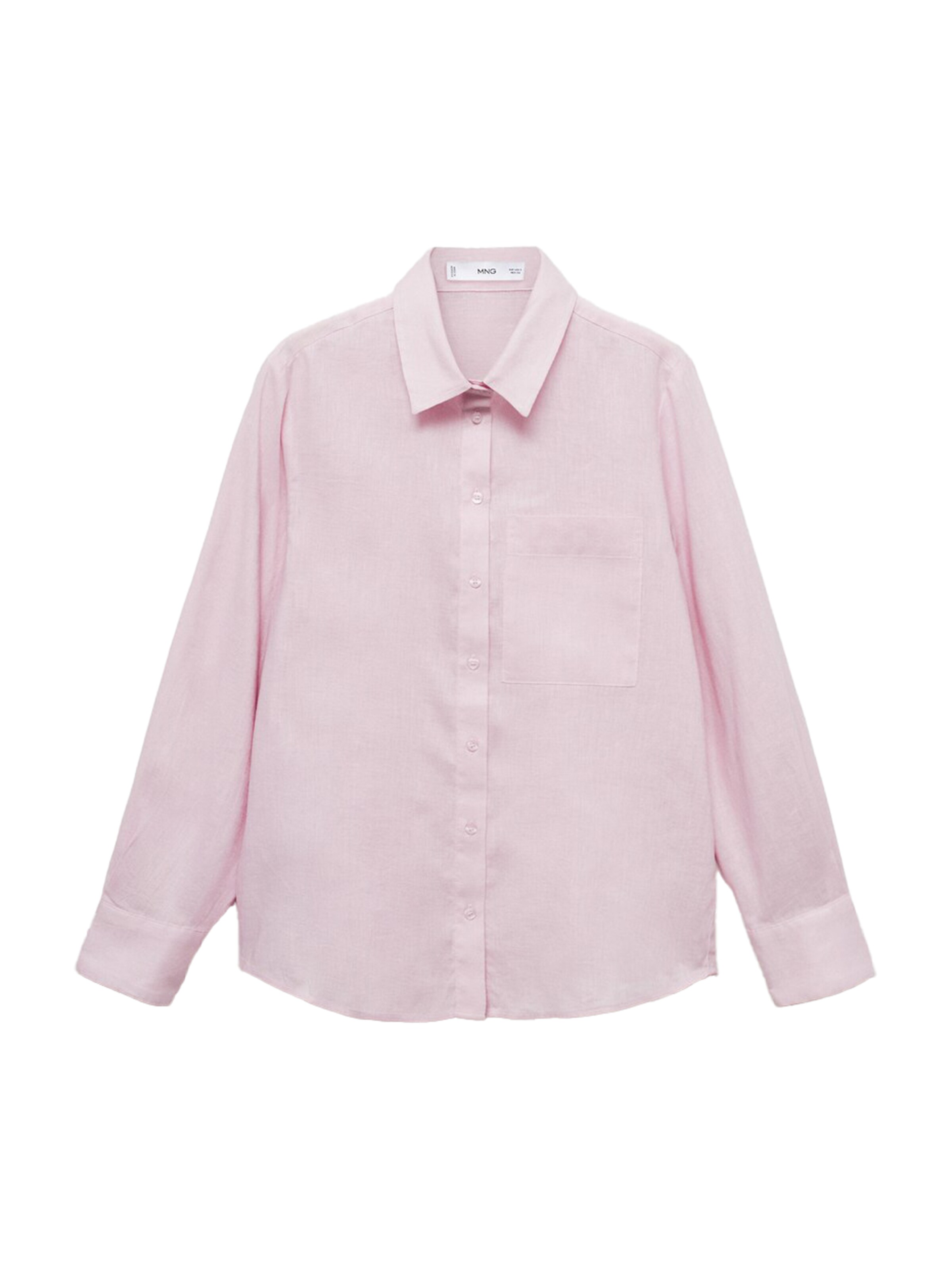 MANGO Bluse in Lila: Vorderseite