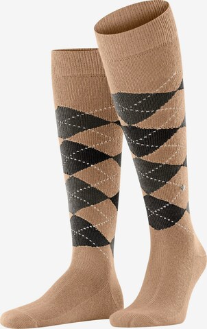 BURLINGTON Kniestrümpfe 'Preston' in Beige: Vorderseite