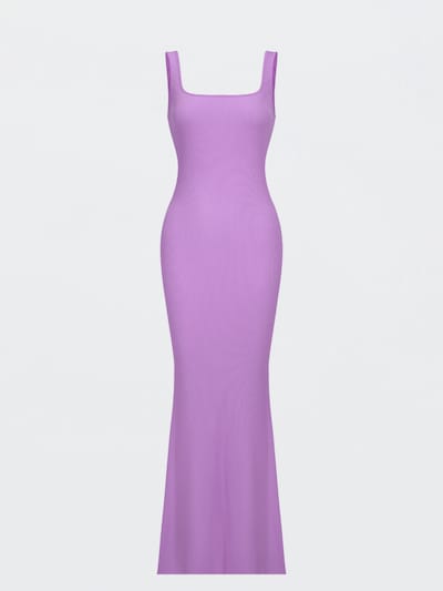 Abito 'Ribbed Tank Top Maxikleid' in 34 cfab (formerly creamy fabrics) di colore blu violetto, Visualizzazione prodotti