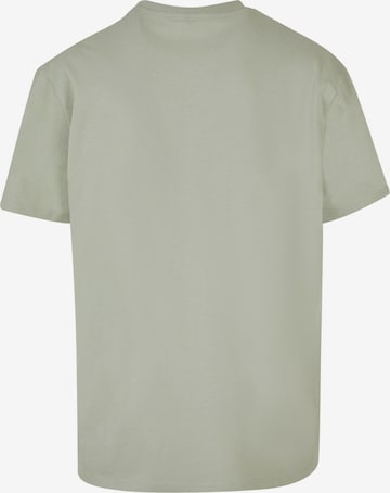 T-Shirt 'Tennis Racket' Merchcode en vert