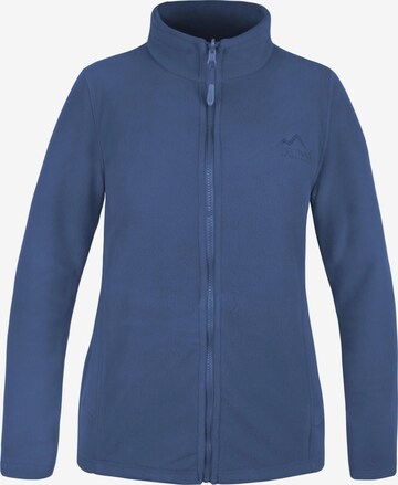 normani Functionele fleece jas 'Laanila' in Blauw: voorkant