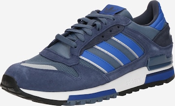 zils ADIDAS ORIGINALS Zemie brīvā laika apavi 'ZX 600': no priekšpuses