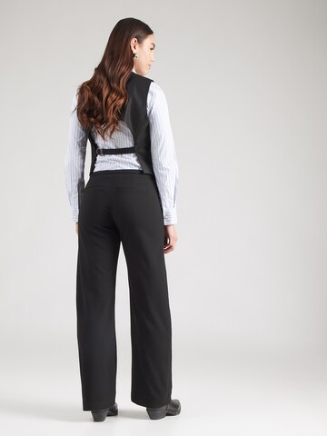 WEEKDAY Wide leg Παντελόνι 'Iris' σε μαύρο