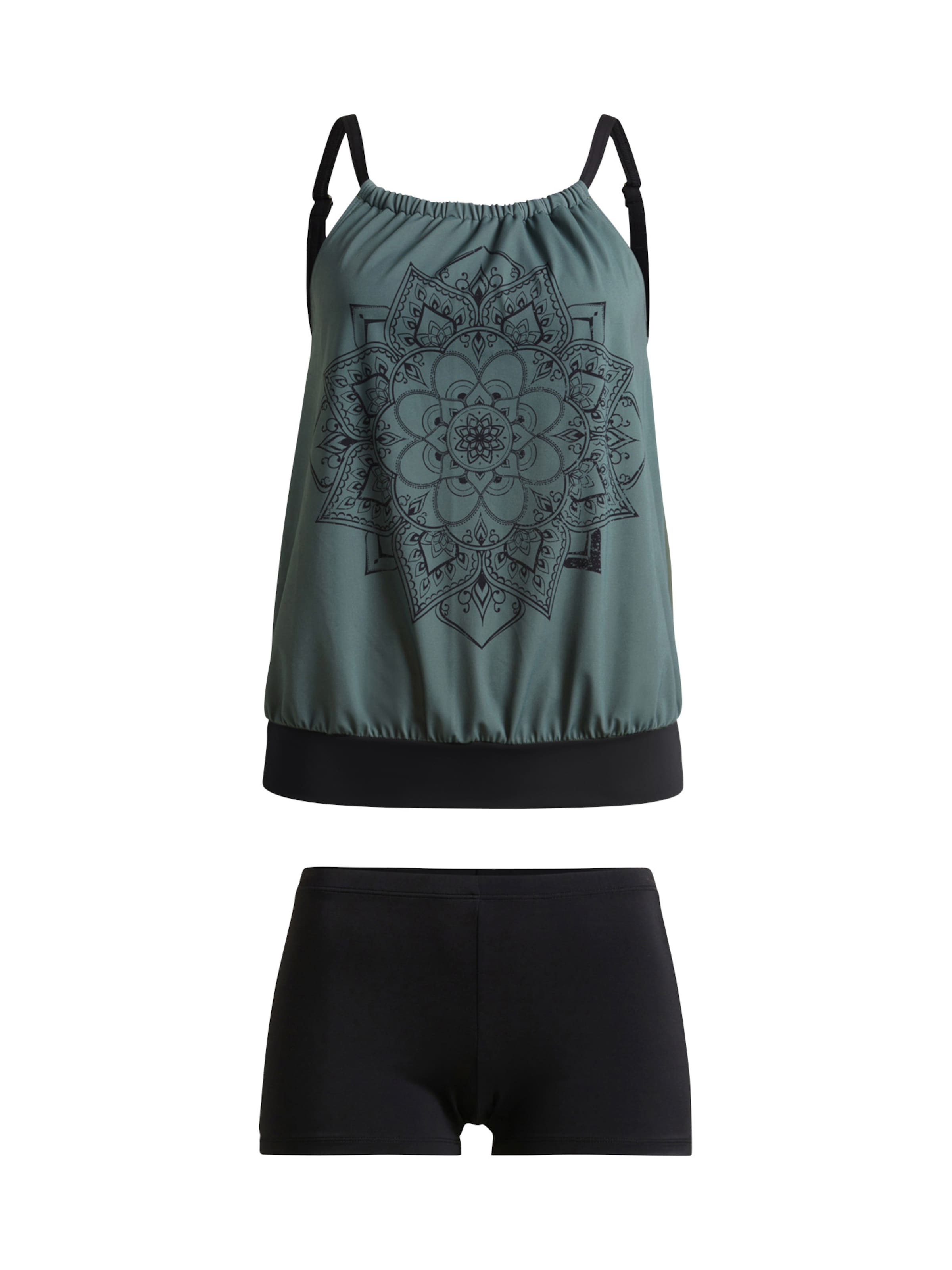 bonprix Tankini in Groen: voorkant