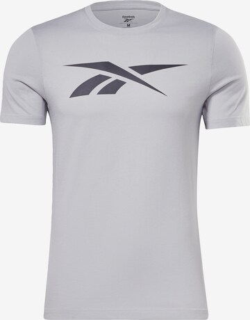 Reebok Functioneel shirt in Grijs: voorkant