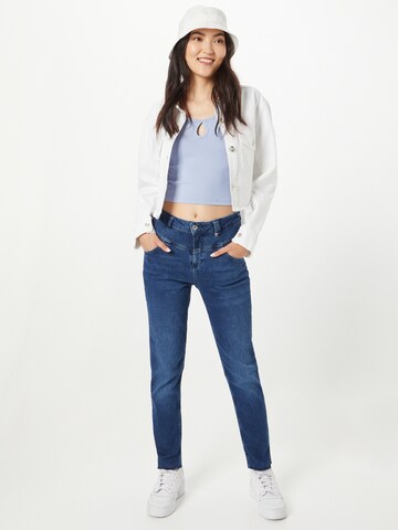 COMMA Slimfit Jeans in Blau