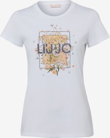T-shirt Liu Jo en blanc : devant