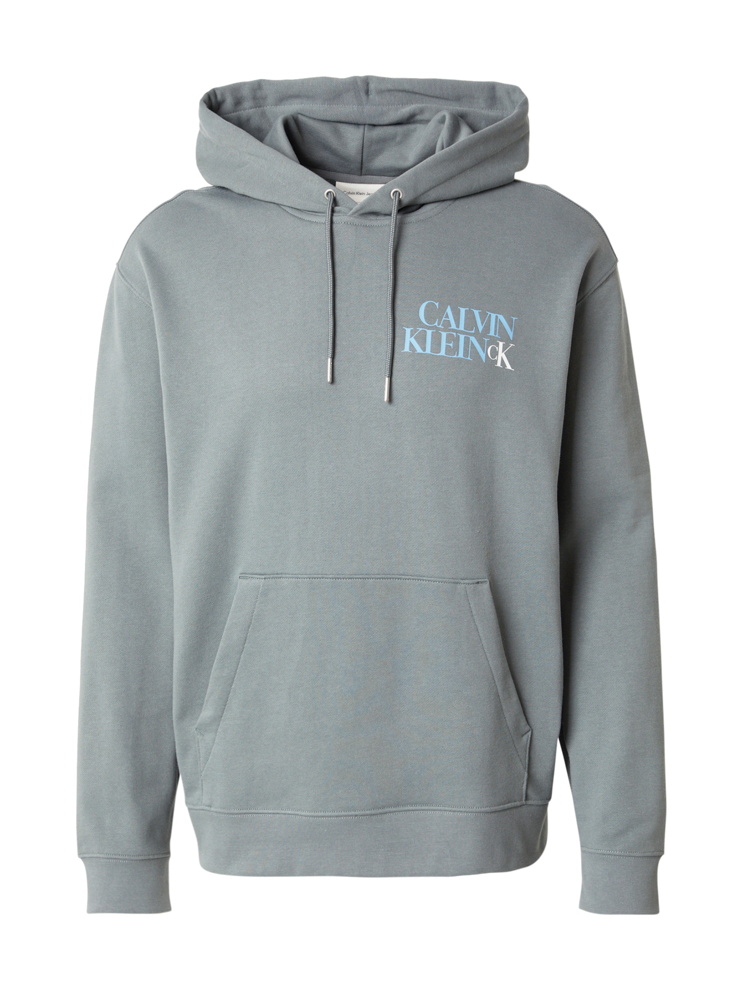 Calvin Klein Jeans Sweatshirt i grå: forside