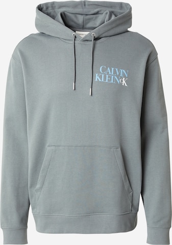 pilka Calvin Klein Jeans Megztinis be užsegimo: priekis