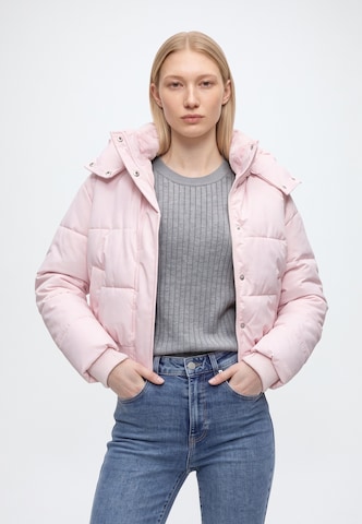 HOLLISTER Zimní bunda 'FEEL GOOD' – pink: přední strana