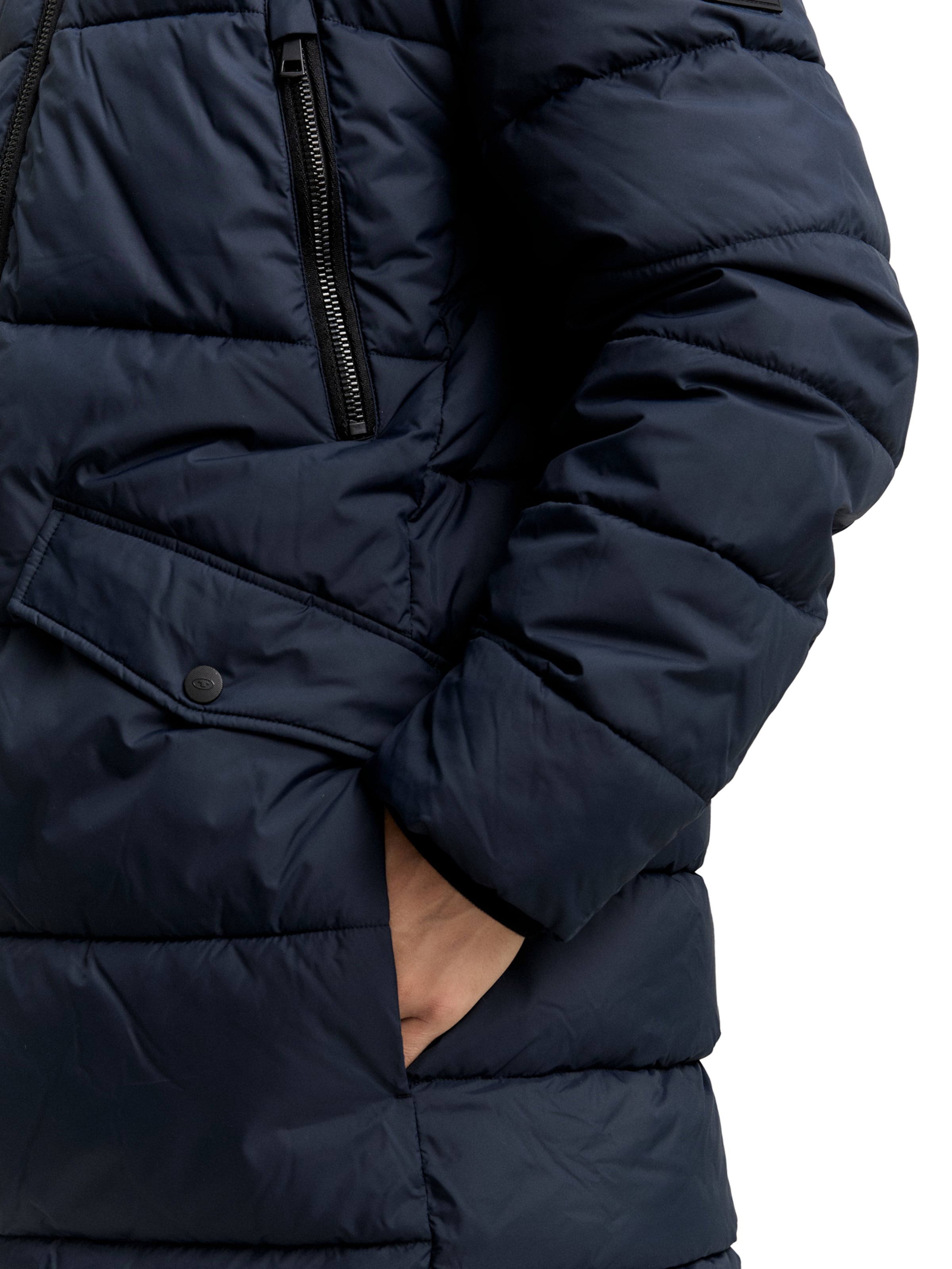 TOM TAILOR - Abrigo de invierno en azul