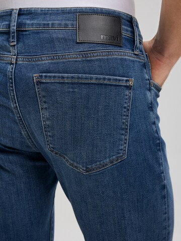 Mavi Skinny Jeans ' JAMES ' in Blau