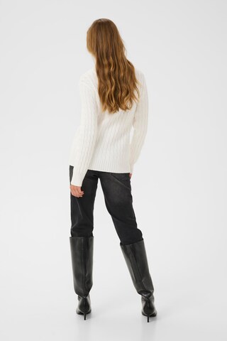 Kaffe Pullover i hvid