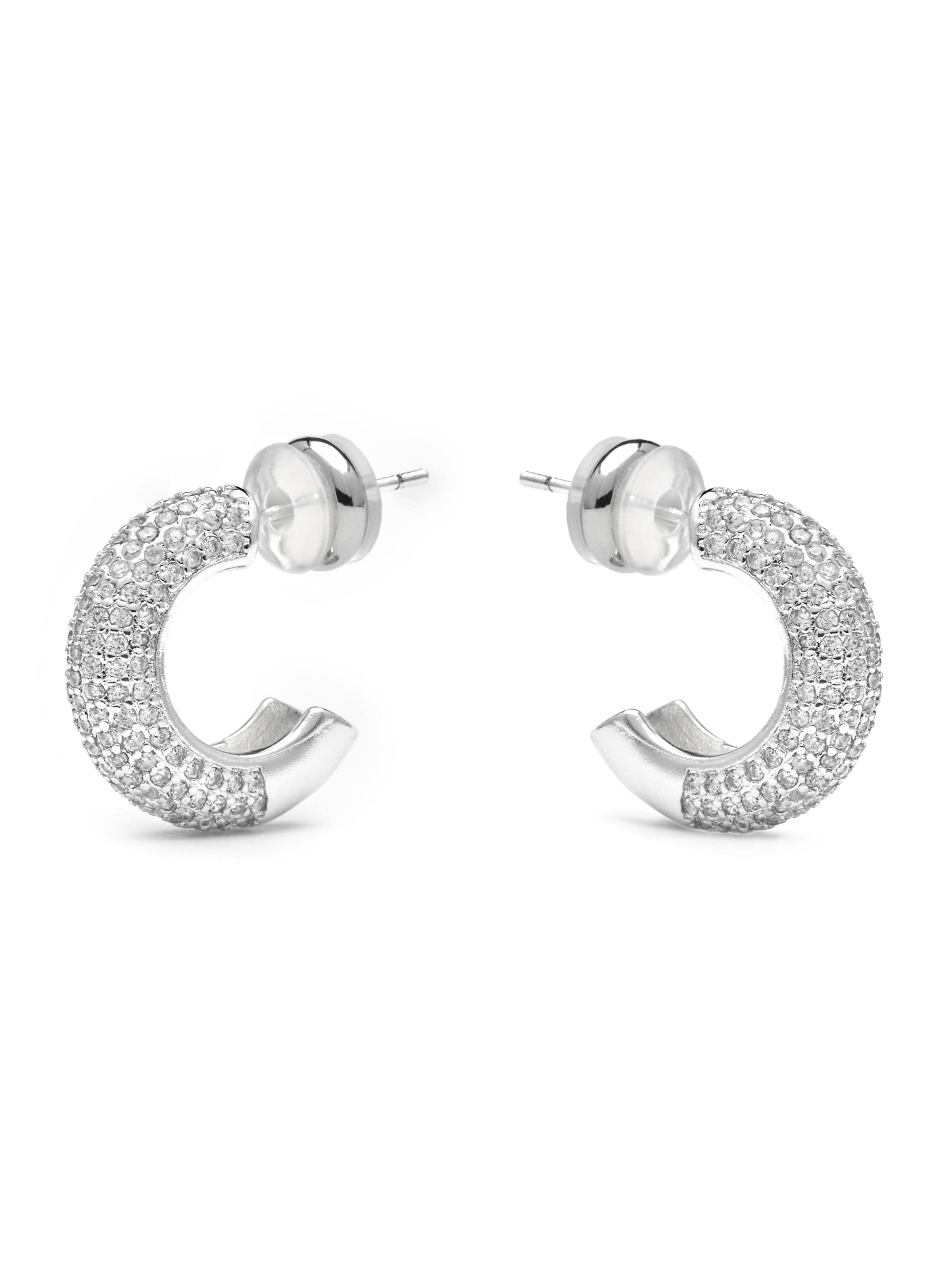 Luxenter Earrings 'Niras' in Silver
