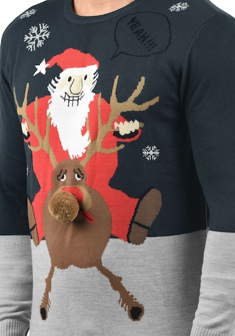 BLEND Strickpullover 'Rudolph' in Mischfarben