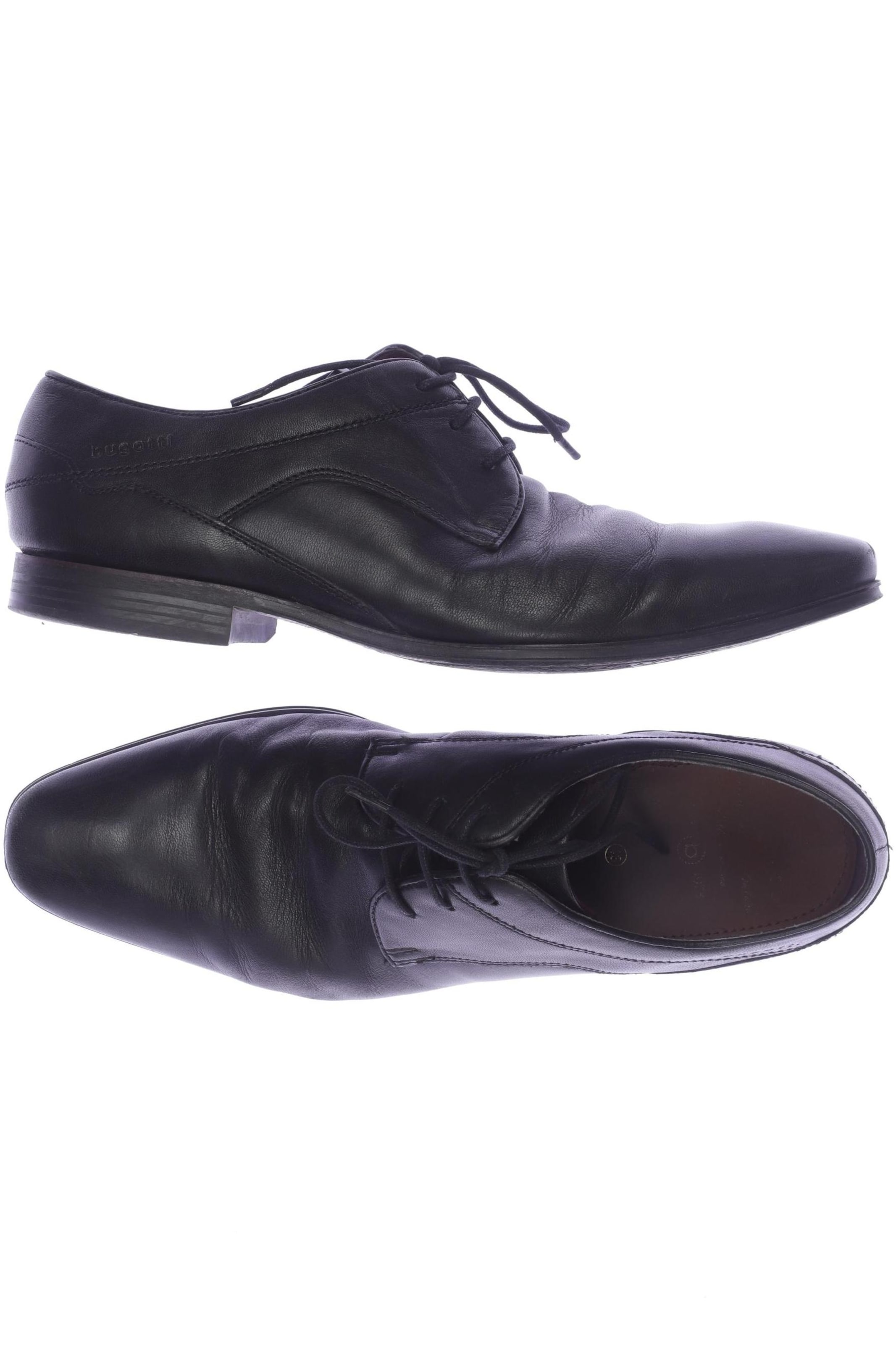 bugatti Halbschuh 43 in Schwarz: Vorderseite