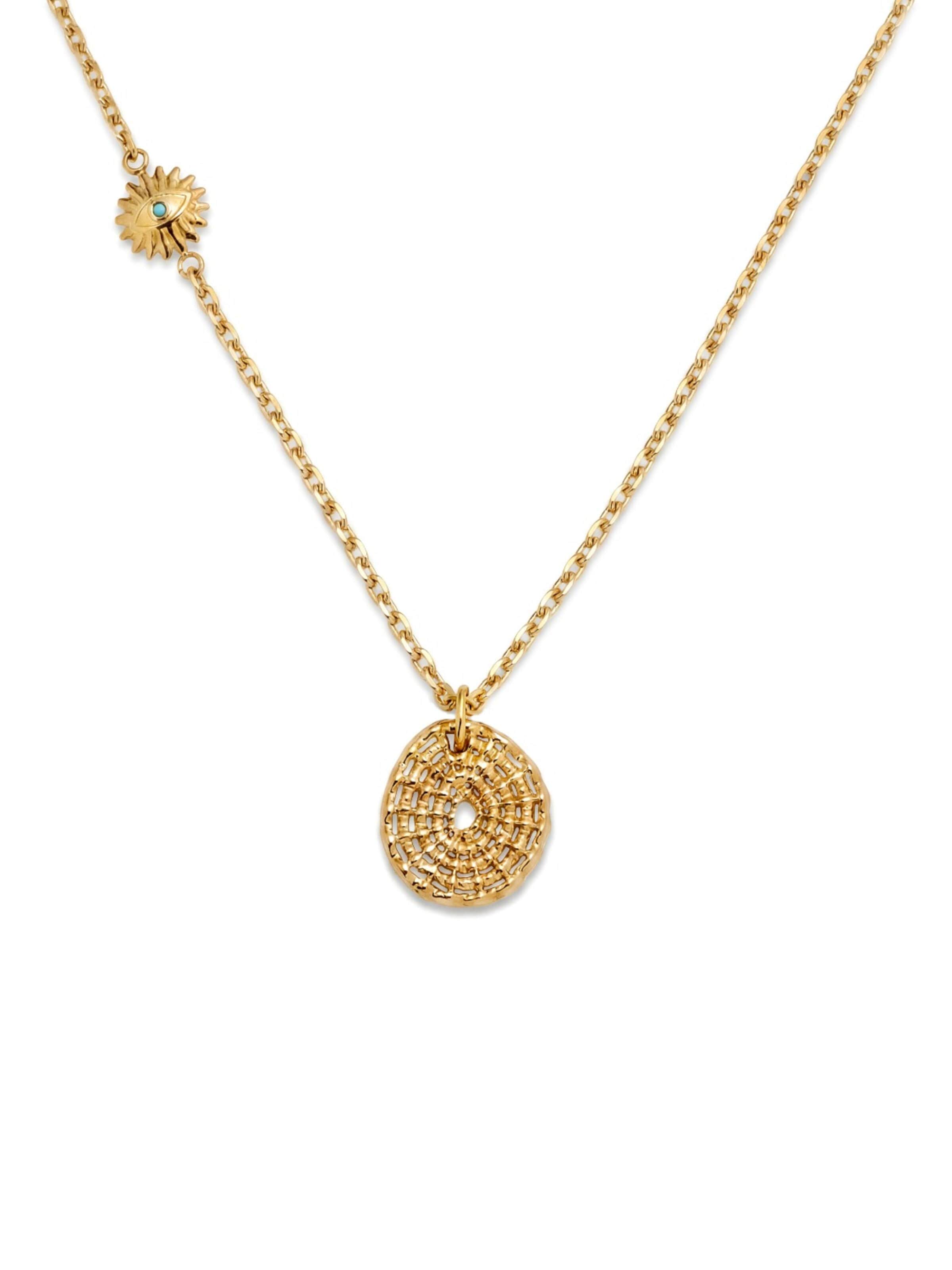 Arkai Necklace 'Mediterranean' in Gold: front