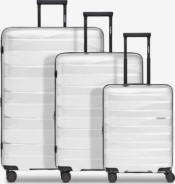 Set di valigie di Bergpfeil in bianco: frontale