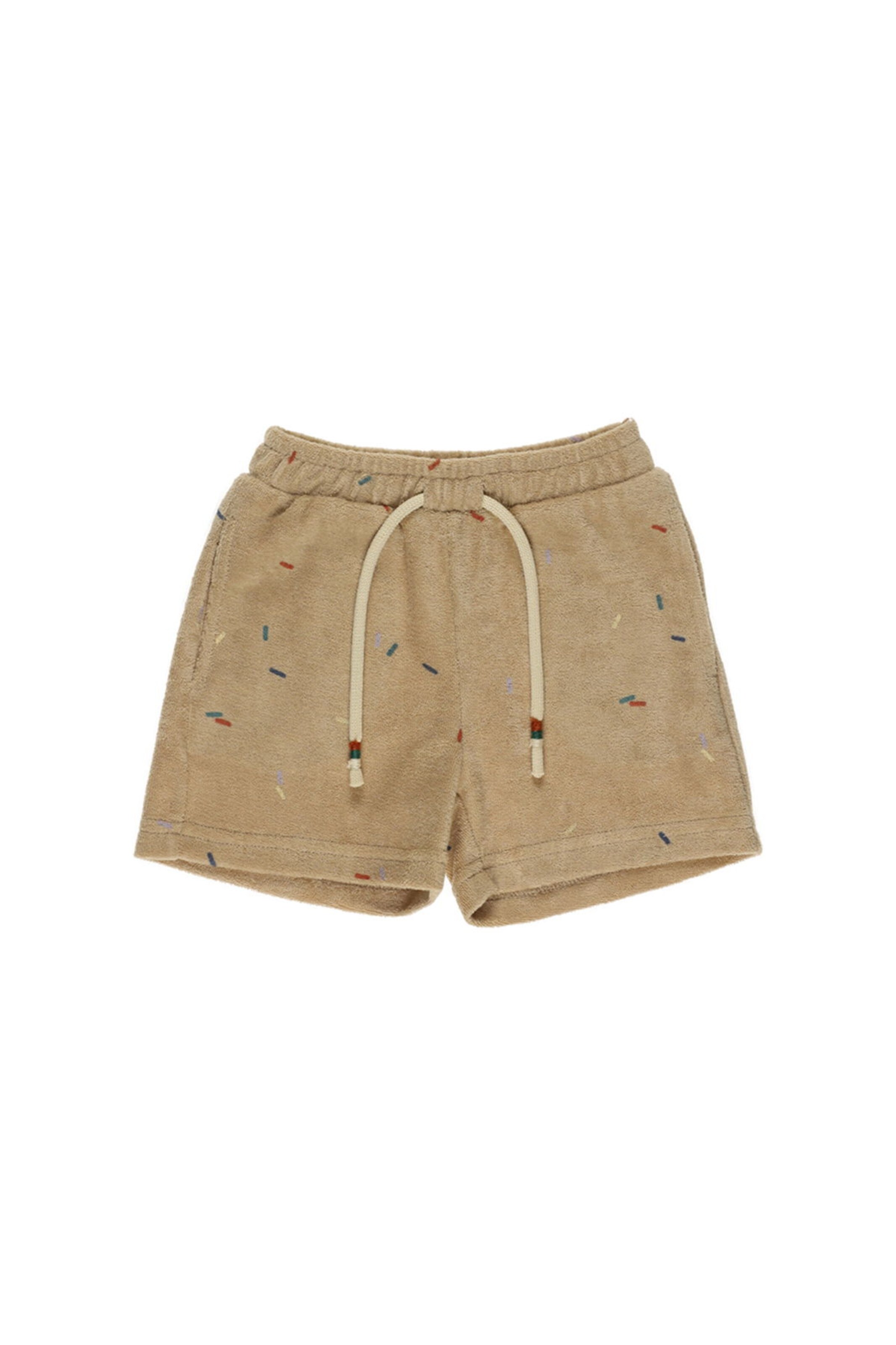 Panço Regular Shorts in Beige: Vorderseite