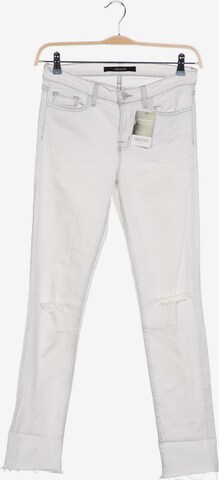 J Brand Jeans in 28 in White: front