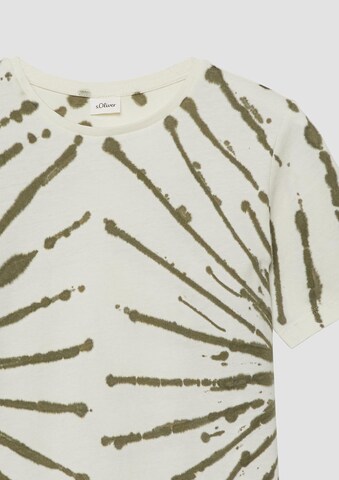 T-Shirt s.Oliver en vert