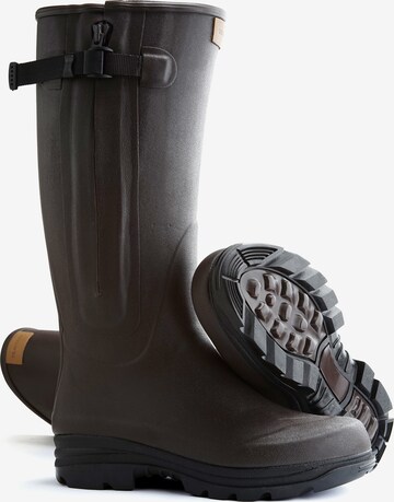 Bottes en caoutchouc Travelin en marron