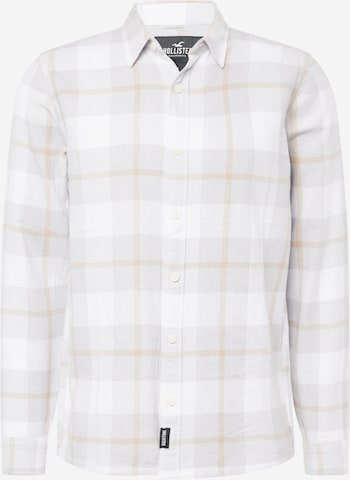 HOLLISTER Regular fit Button Up Shirt in Grey: front