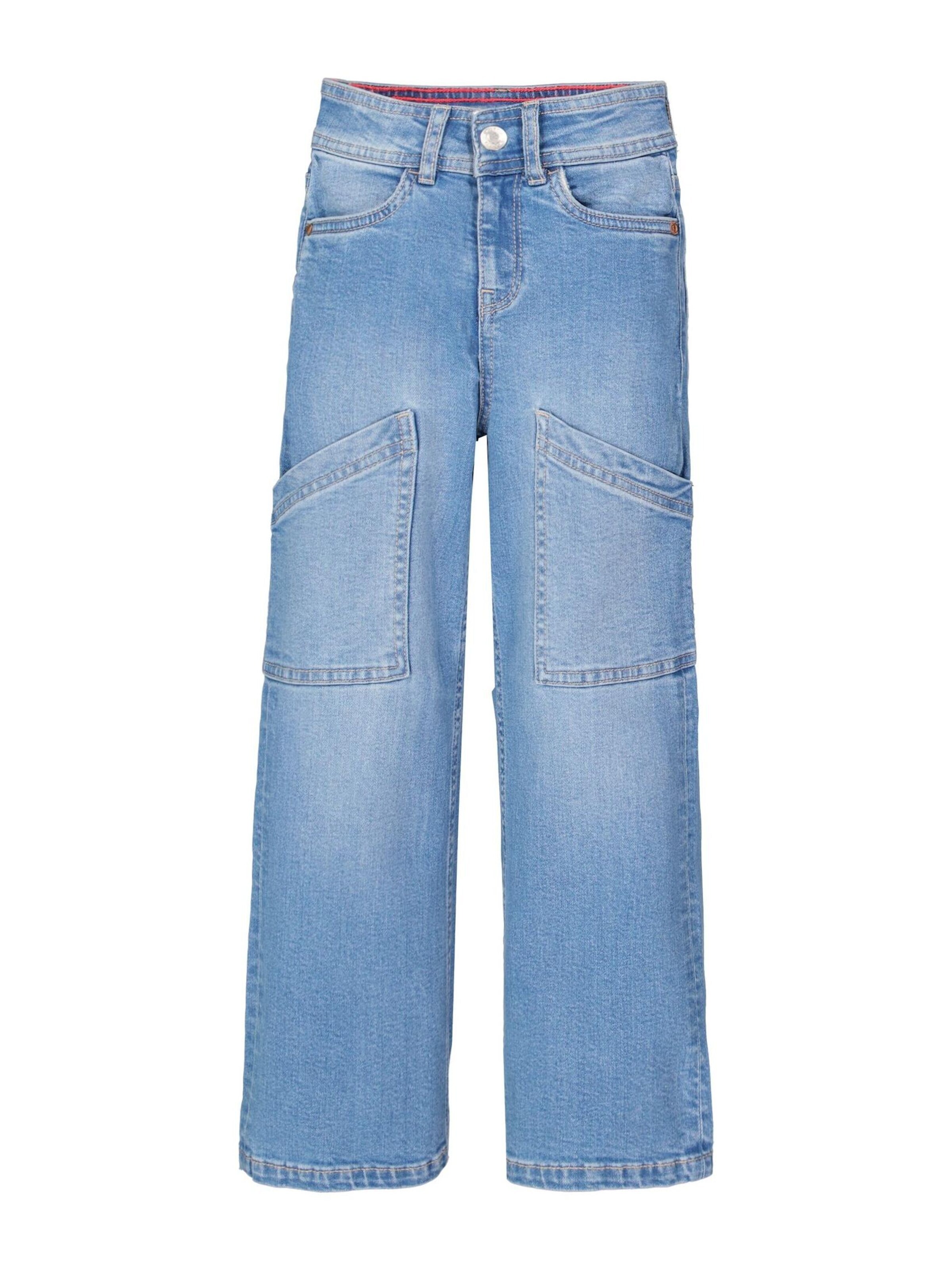 GARCIA Wide leg Jeans 'Wide Leg Jeans' in Blue: front