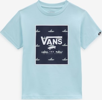 VANS - Camiseta en azul: frente