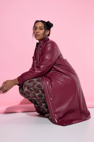 Manteau mi-saison Studio Untold en rouge